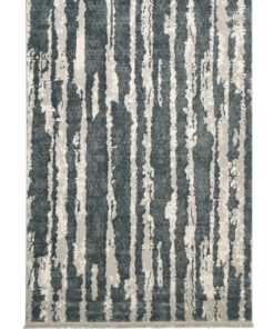 Liberta - Carpet 5'x8' - Grey / Dark Blue