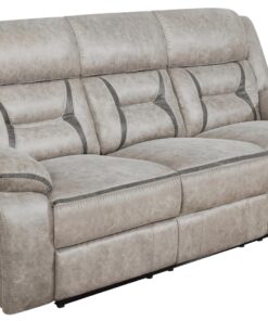 Greer Upholstered Tufted Back Motion Sofa