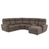 Olympia 6-Piece Modular Power Reclining Sectional With Right Chaise In Raisin 8308*6B1Pw | Homelegance