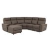 Olympia 5-Piece Modular Power Reclining Sectional With Left Chaise In Raisin 8308*5A1Pw | Homelegance