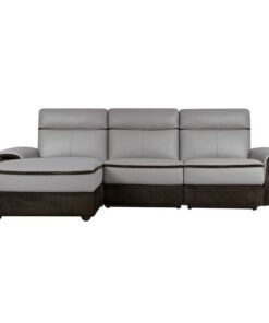 Laertes 3-Piece Modular Power Reclining Sectional With Left Chaise In Taupe Gray 8318*35Lrr | Homelegance