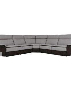 Laertes 5-Piece Modular Power Reclining Sectional In Taupe Gray 8318*5C1Pw | Homelegance