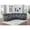 Gabriel 6-Piece Modular Power Reclining Sectional In Gray 9377Gry*6Lrrrpw | Homelegance