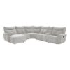 Tesoro 6-Piece Modular Reclining Sectional With Left Chaise In Gray 9509Mgy*65Lrr | Homelegance