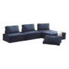 Ulrich 4-Piece Modular Sectional In Blue 9545Bu*4 | Homelegance