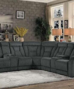 Rosnay Gray 3 Piece Sectional 9914-Sc | Homelegance