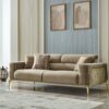 Armoni 90" Wide Square Arm Extendable Sofa