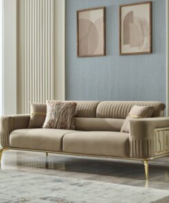 Armoni 90" Wide Square Arm Extendable Sofa