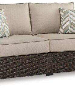 Coastline Bay Outdoor Loveseat with Cushion