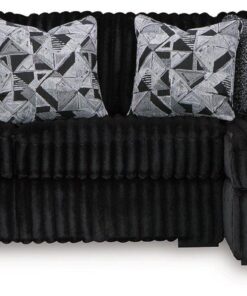 Midnight-Madness Sectional Sofa with Chaise