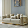 Elegance 93" Wide Square Arm Sofa