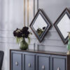 Alegro Buffet Mirror (Light Walnut/Anthracite)