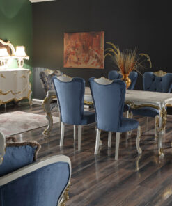 Hunkar 98" Wide 10 Person Dining Table