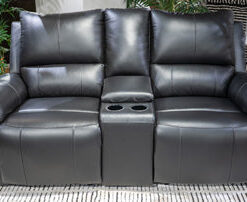 Glossmore Reclining Loveseat with Console