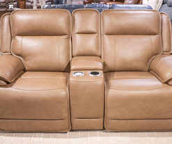 Glencroft Power Reclining Loveseat with Console