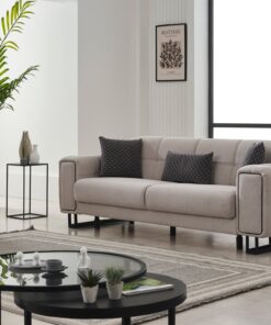 Nero Sim 92" Wide Convertible Sofa