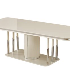 Pragka 94" Wide 8 Person Dining Table