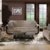 Argos Zilkade Light Brown Living Room Set