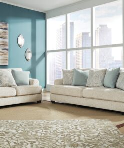 Monaghan Sandstone Sofa and Loveseat